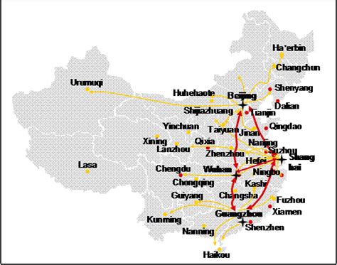 southwest area - china mainland dhl